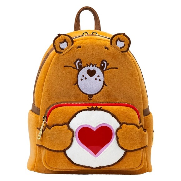 Loungefly Care Bears‎ Tenderheart Bear Plush Cosplay Light Up Glow Mini Backpack main image 8